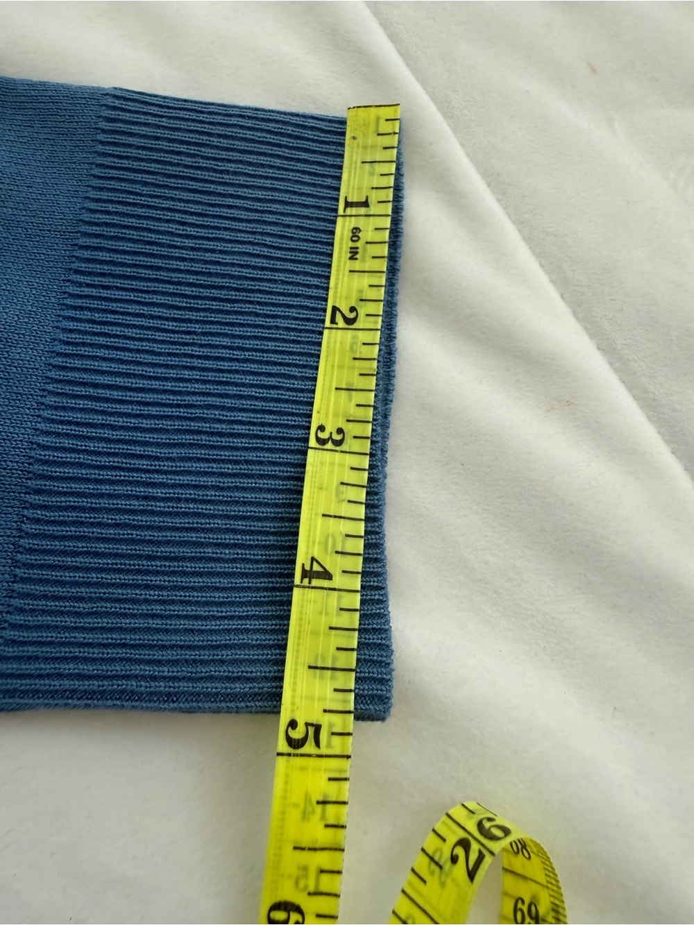 Melissa Paige "Quiet Harbor" V-Neck Cardigan - Blue & Gold Large - Picture 15 of 15